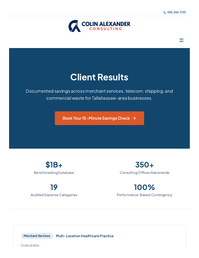 Case Studies page